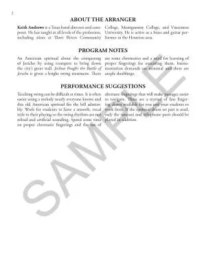 The Walls Came \'a\' Tumblin\' Down - Andrews - Concert Band - Gr. 3