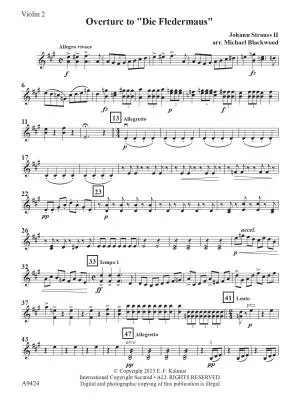 Die Fledermaus: Overture - Strauss II/Blackwood - String Orchestra