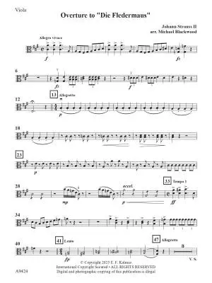 Die Fledermaus: Overture - Strauss II/Blackwood - String Orchestra