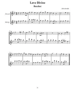 Hymns and Descants for Flute - Kaplan - Book