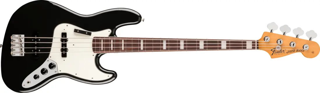 Vintera III Early \'70s Jazz Bass, Rosewood Fingerboard - Black