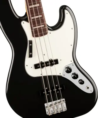 Vintera III Early \'70s Jazz Bass, Rosewood Fingerboard - Black