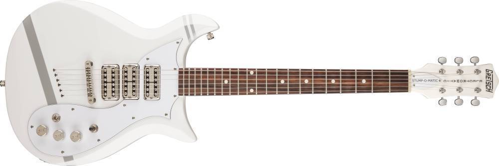 G5103CVT-PS Patrick Stump Signature Series \'Stump-O-Matic\' Electromatic CVT - White with Custom Gray Stripes