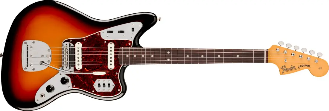 Vintera III Mid \'60s Jaguar, Rosewood Fingerboard - 3-Color Sunburst