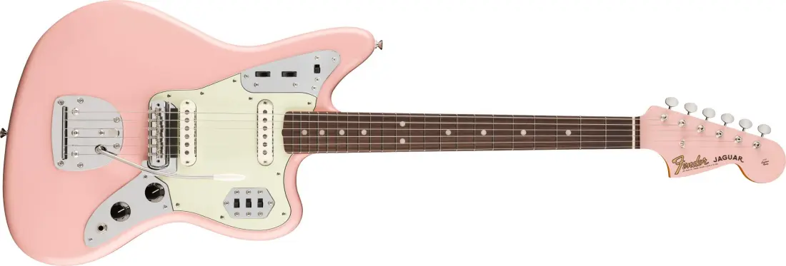 Vintera III Mid \'60s Jaguar, Rosewood Fingerboard - Shell Pink