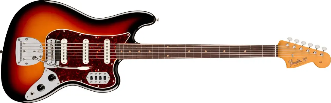 Vintera III Early \'60s Bass VI, Rosewood Fingerboard - 3-Color Sunburst