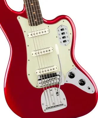 Vintera III Early \'60s Bass VI, Rosewood Fingerboard - Candy Apple Red