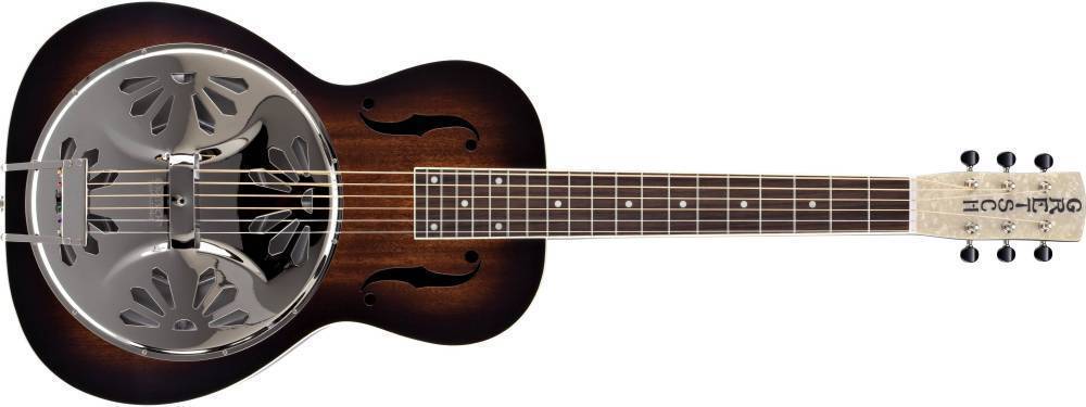 G9230 Bobtail Square-Neck A.E. Resonator Guitar - 2-Color Sunburst