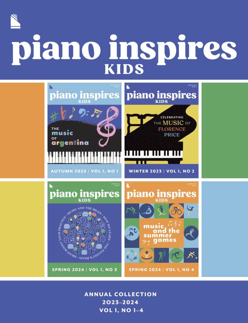 Piano Inspires Kids, Vol.1 (2023-2024) - Blickenstaff - Book