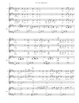 No One Asked Me - Hawley - Choral Octavo - SSA Accomapnied