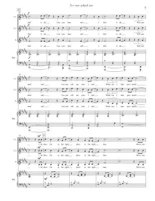 No One Asked Me - Hawley - Choral Octavo - SSA Accomapnied