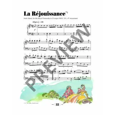 Water Music and Music for Royal Fireworks - Handel/Heumann - Piano - Book