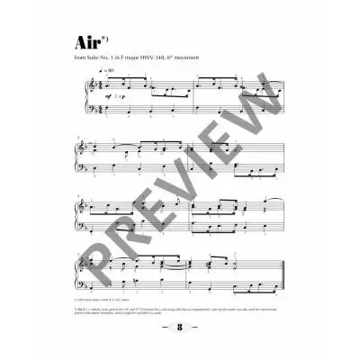 Water Music and Music for Royal Fireworks - Handel/Heumann - Piano - Book