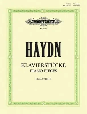 C.F. Peters Corporation - Piano Pieces Hob. XVII:1-6 - Haydn/Soldan - Piano - Book