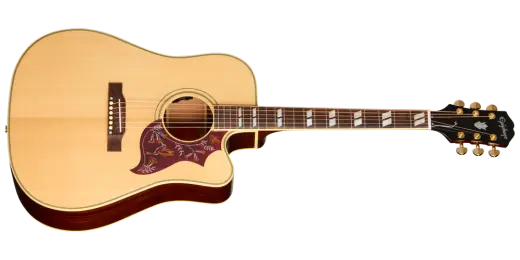 Epiphone - Hummingbird Standard EC Acoustic/Electric Guitar with Gigbag - Natural