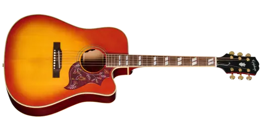 Hummingbird Standard EC Acoustic/Electric Guitar with Gigbag - Cherry Sunburst