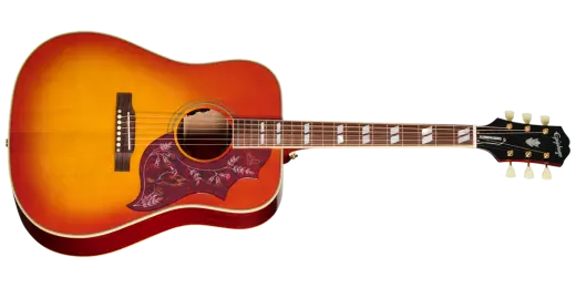 Epiphone - Hummingbird Standard Acoustic/Electric Guitar with Gigbag - Cherry Sunburst