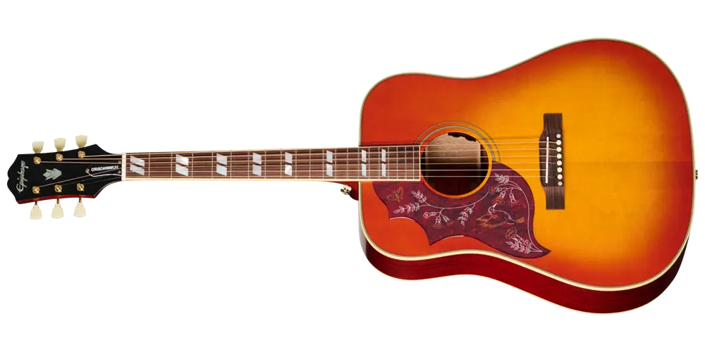Hummingbird Standard Acoustic/Electric Guitar with Gigbag - Cherry Sunburst (Left Handed)