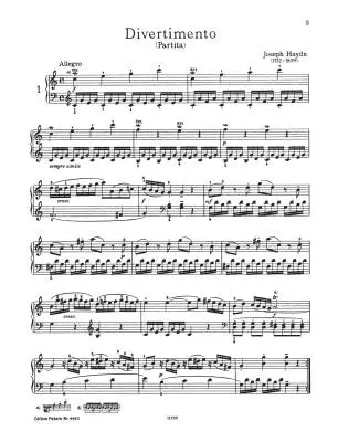 6 Easy Divertimenti (Sonatas) - Haydn/Martienssen - Piano - Book