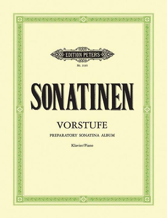 Preparatory Sonatina Album - Schafer/Ruthardt - Piano - Book