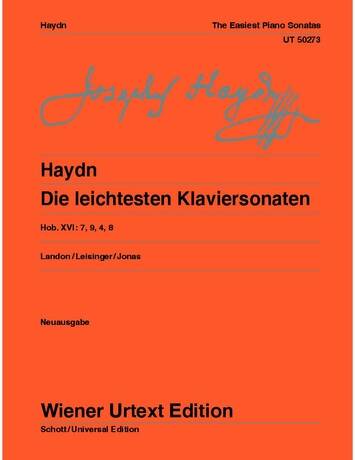The Easiest Piano Sonatas - Haydn/Landon/Leisinger - Book