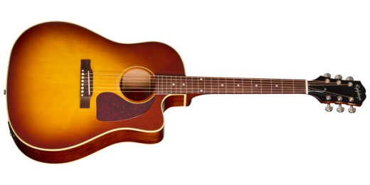 J-45 Standard EC Acoustic/Electric Guitar with Gigbag - Honey Burst