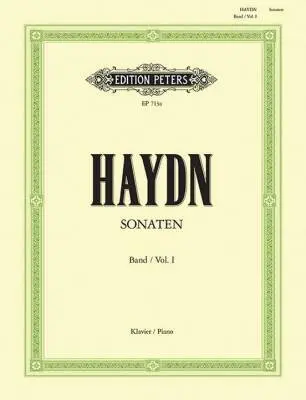 C.F. Peters Corporation - Piano Sonatas Vol. 1 - Haydn/Martienssen - Piano - Book