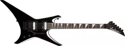 JS32 Warrior Electric Guitar - Black with White Bevels