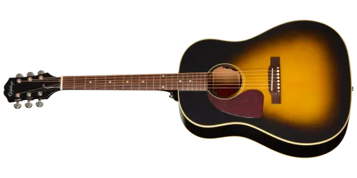 Epiphone - J-45 Standard Acoustic/Electric Guitar with Gigbag - Vintage Burst (Left Handed)