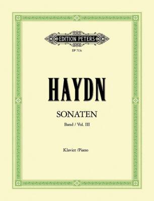 Piano Sonatas Vol. 3 - Haydn/Martienssen - Piano - Book