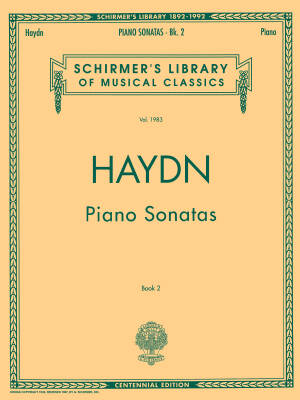 Piano Sonatas, Book 2 - Haydn - Piano - Book