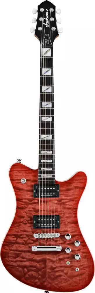 Jackson Mark Morton Signature Dominion, Ebony Fretboard, Wine Drunk, w/ Gig Bag