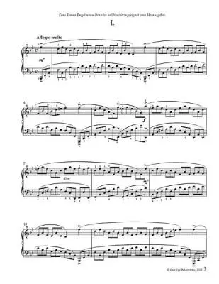 Acht Clavierst�ucke (Eight Piano Pieces) - Herzogenberg - Piano - Book