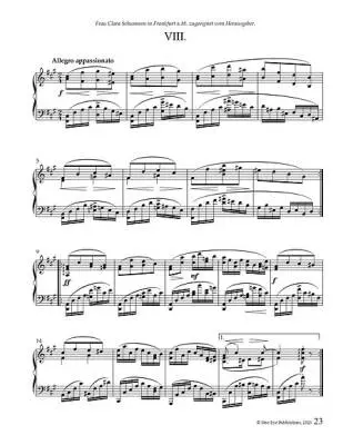 Acht Clavierst�ucke (Eight Piano Pieces) - Herzogenberg - Piano - Book