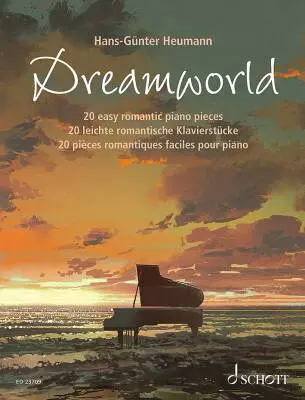 Schott - Dreamworld: 20 Easy Romantic Piano Pieces - Heumann - Book