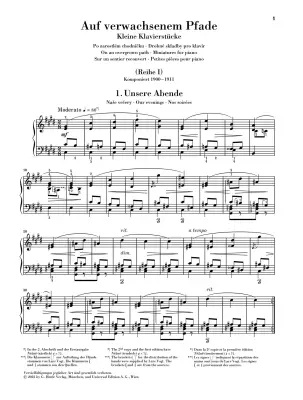 On an Overgrown Path - Janacek/Vogt - Piano - Book