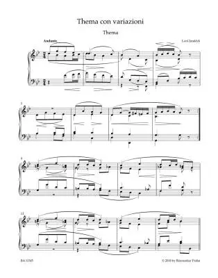 Selected Piano Works - Janacek/Pivoda - Piano - Book