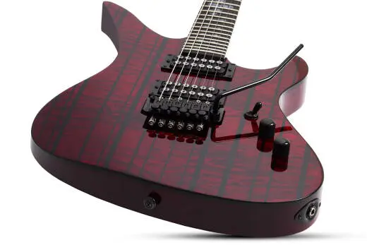 Synyster Standard Plus Electric Guitar - Transparent Deep Red
