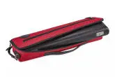 Single B foot Flute Case Cover - Red Polyester