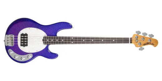 StingRay Special Bass Guitar with Case - Violet Sparkle Burst
