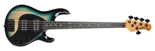 Ernie Ball Music Man - StingRay Special 5 HH 5-String Bass Guitar with Case - Anomalous Green Ernie Ball Music Man - StingRay Special 5 HH 5-String Bass Guitar with Case - Anomalous Green