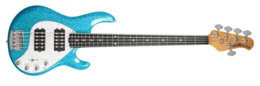 StingRay Special 5 HH 5-String Bass Guitar with Case - Anomalous Green