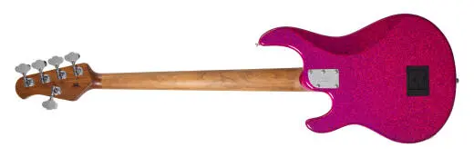 StingRay Special 5 HH 5-String Bass Guitar with Case - Soda Pink Sparkle