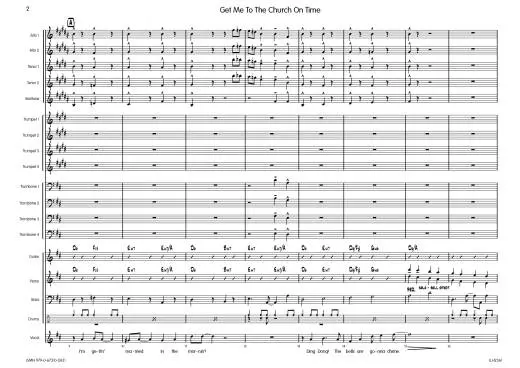 Get Me to the Church on Time - Riddle/Harpin - Jazz Ensemble/Vocal Feature