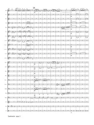 Tambourin - Gossec/Johnston - Concert Band/Flute - Gr. 2
