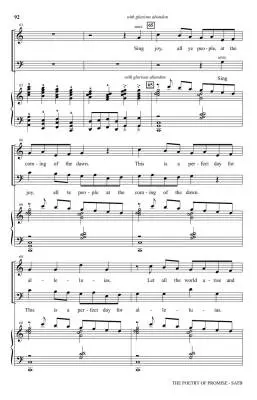 The Poetry of Promise (A Cantata for Christmas) - Martin - SATB Accompanied - Book
