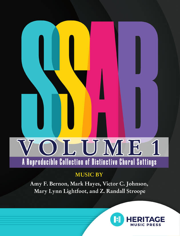 SSAB, Volume 1 - SAB Accompanied - Book