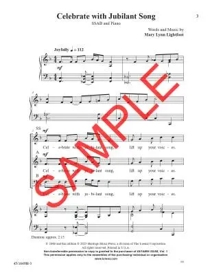 SSAB, Volume 1 - SAB Accompanied - Book