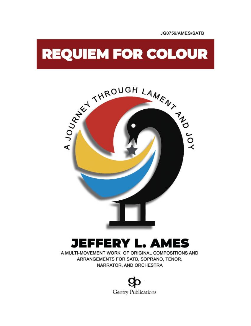Requiem for Colour - Ames - SATB Accompanied - Book