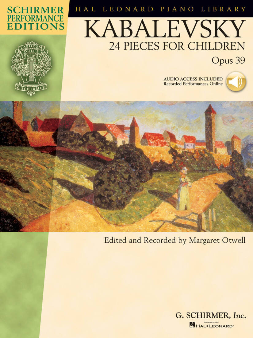 24 Pieces for Children, Opus 39 - Kabalevsky/Otwell - Piano - Book/Audio Online